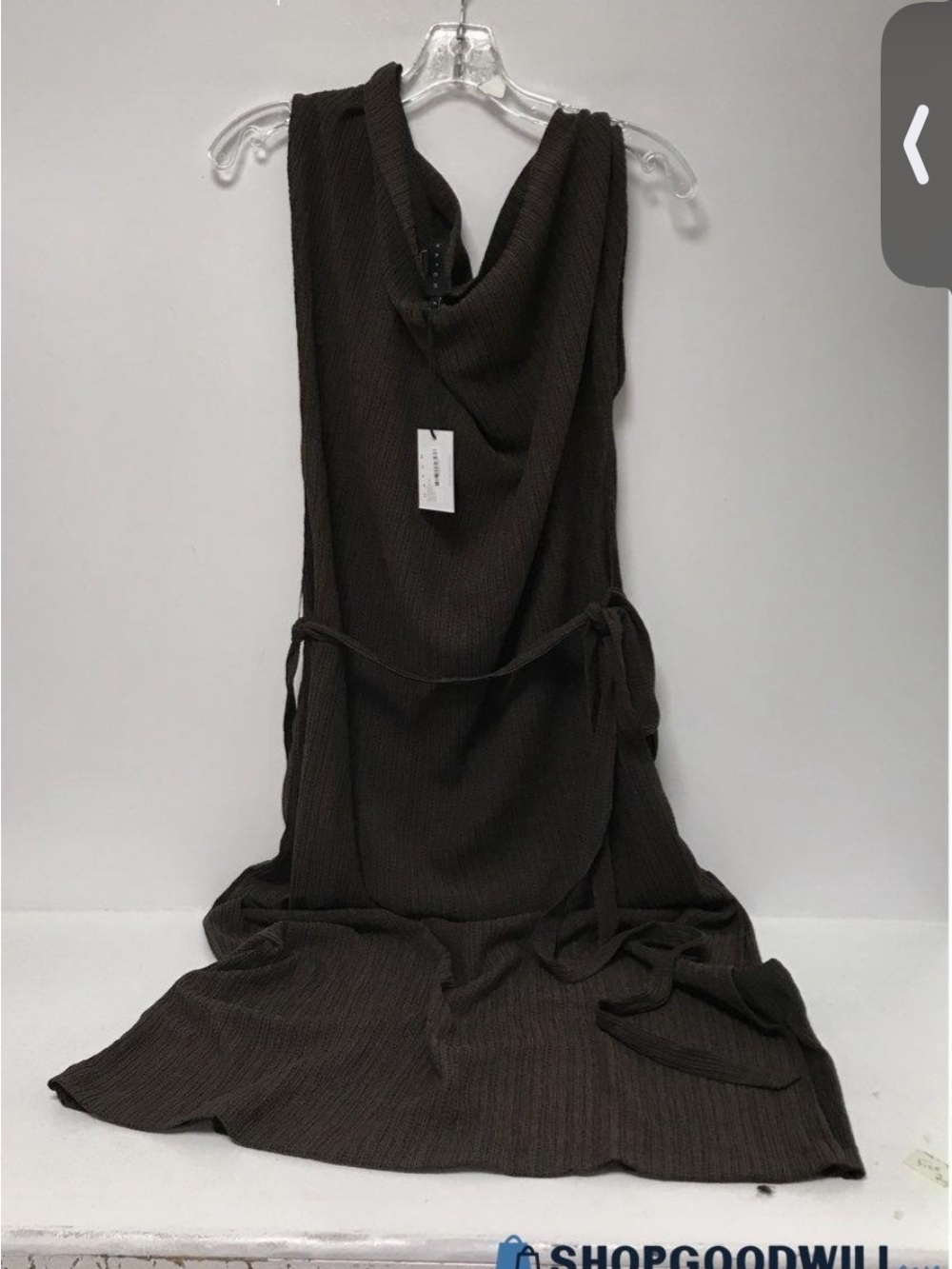 NWT - Hatch “The Maeve Dress” ribbed maternity dress in java